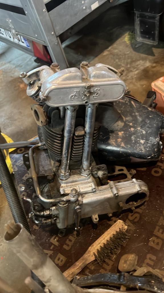Moteur AJS 350cc LesAnciennes.com