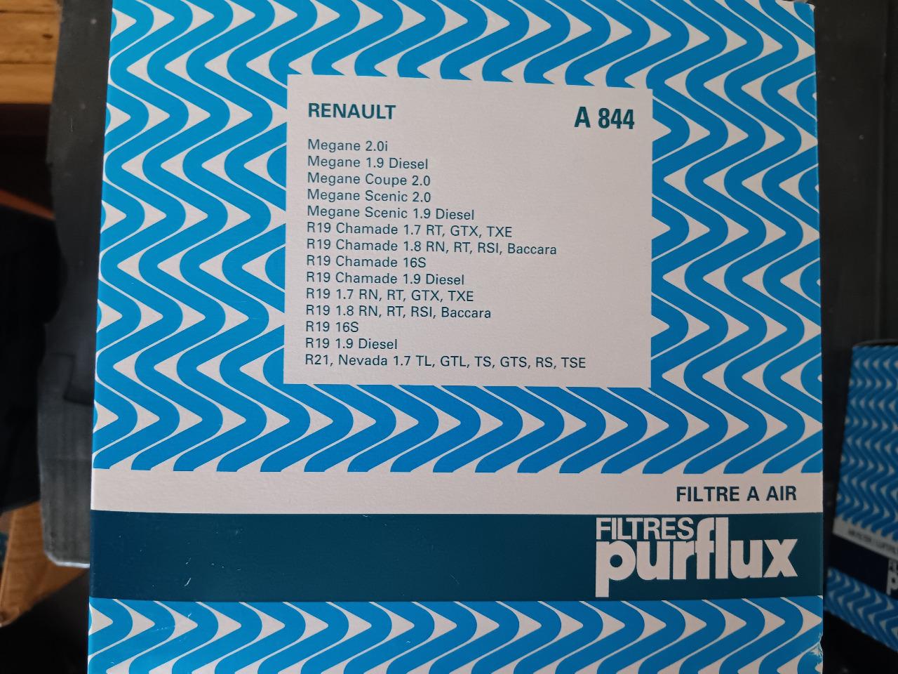 Filtre à air RENAULT (R19 / MEGANE) LesAnciennes.com