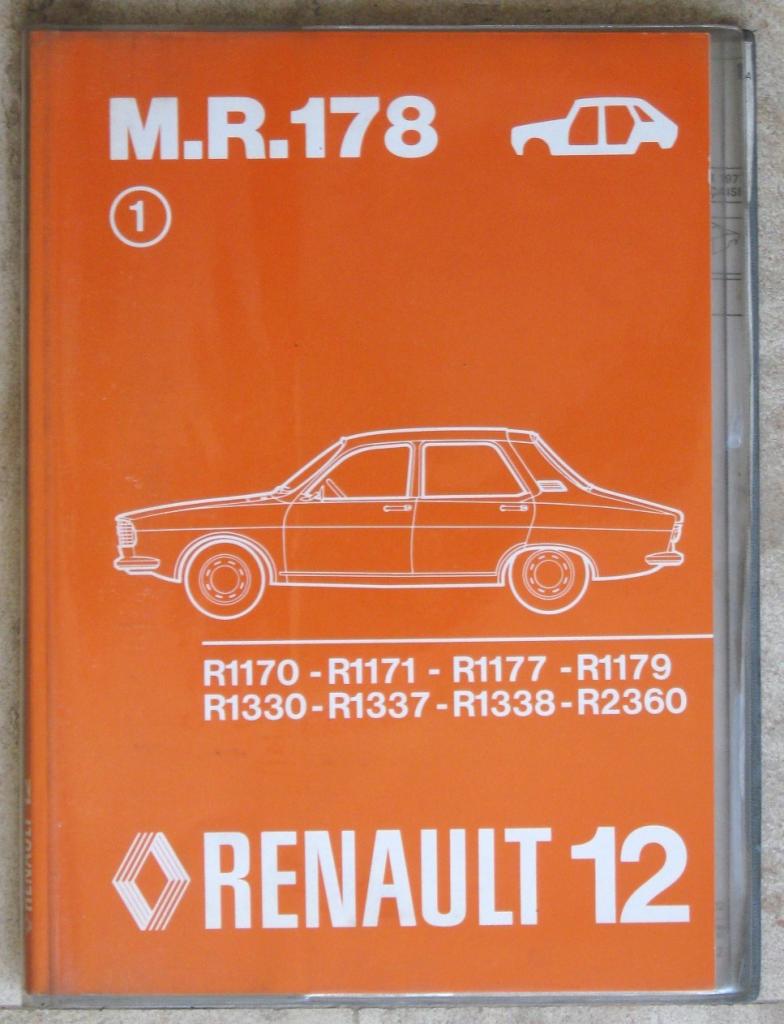 Manuel de Réparation Carrosserie Renault R12 LesAnciennes.com