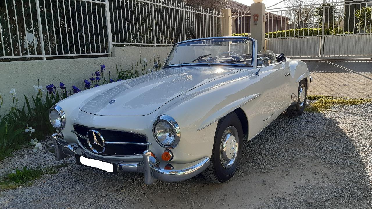 MERCEDES 190 SL raodster - 1962 LesAnciennes.com