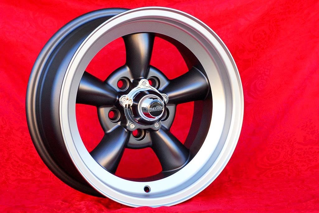 1 pc. jante Ford Torq Thrust 7x15 ET-5 Mustang Fal LesAnciennes.com