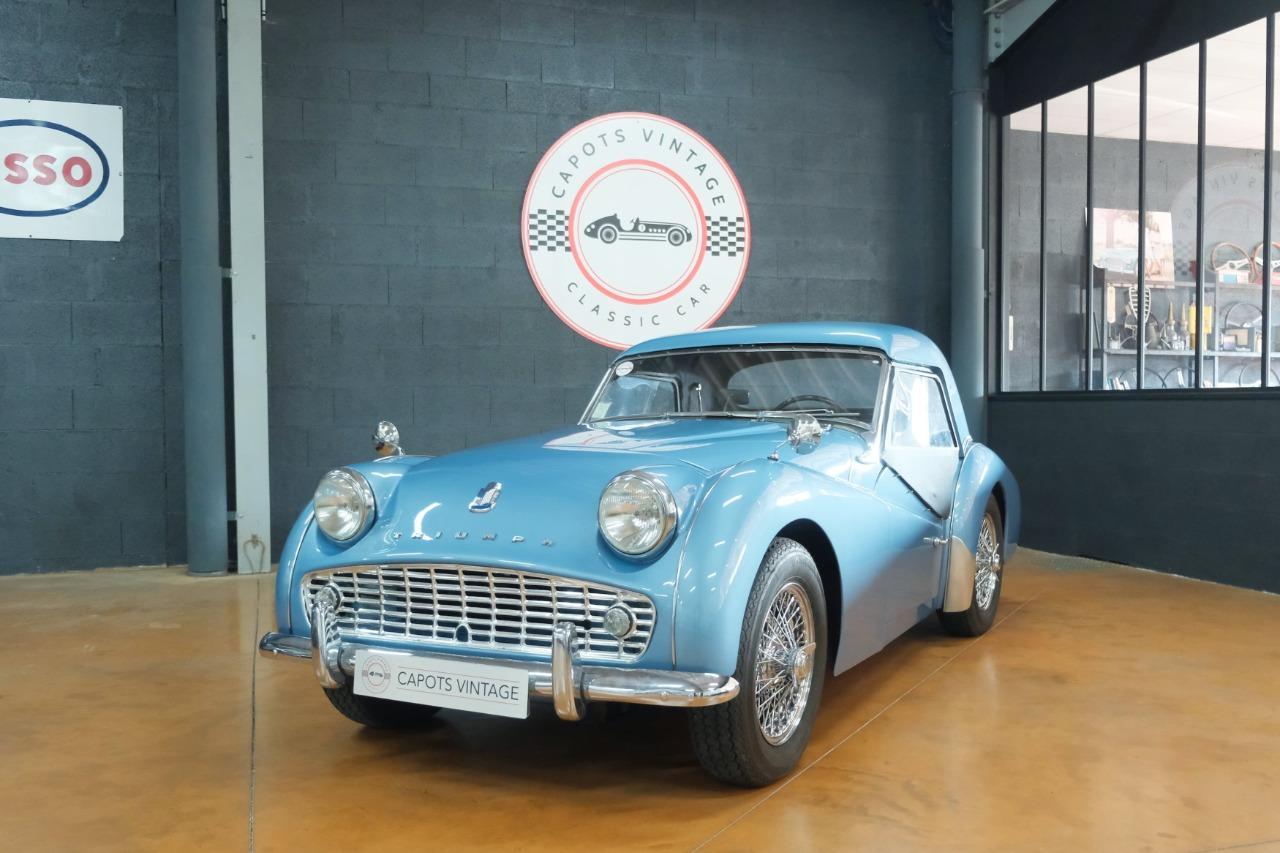 TRIUMPH TR3A Roadster - 1960 LesAnciennes.com