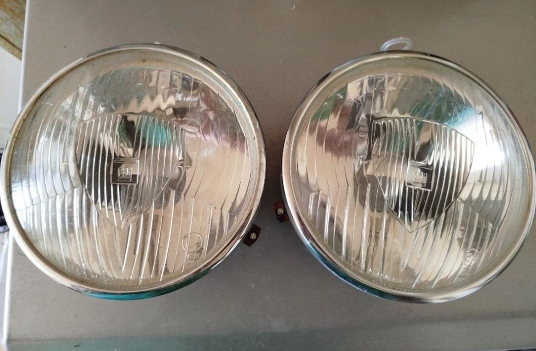 Paire de phares MARCHAL Equilux LesAnciennes.com
