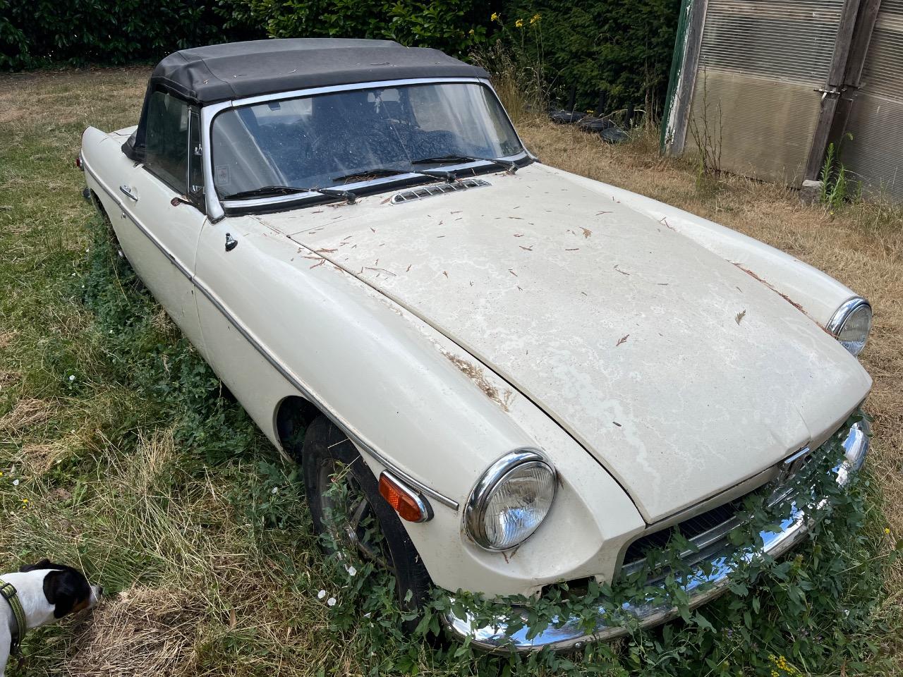 Sortie MG MGB Cabriolet LesAnciennes.com