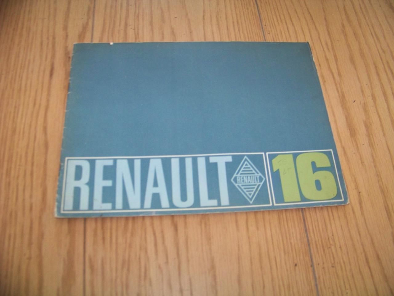 Publicite d epoque renault 16 LesAnciennes.com