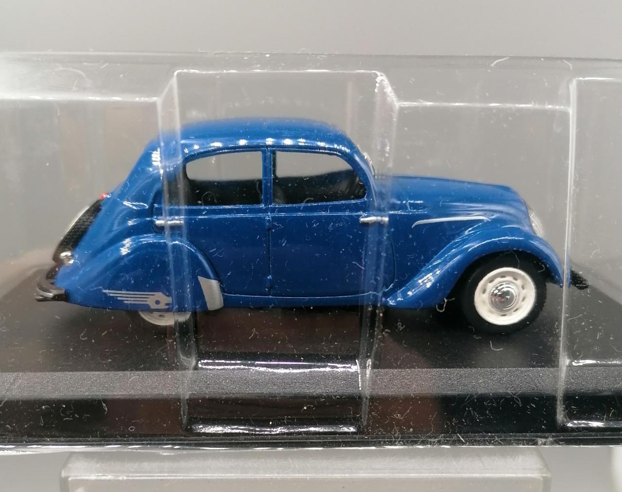 Peugeot 202 Berline 1939 – Starter 1/43, Résine Noire, Très Bon état