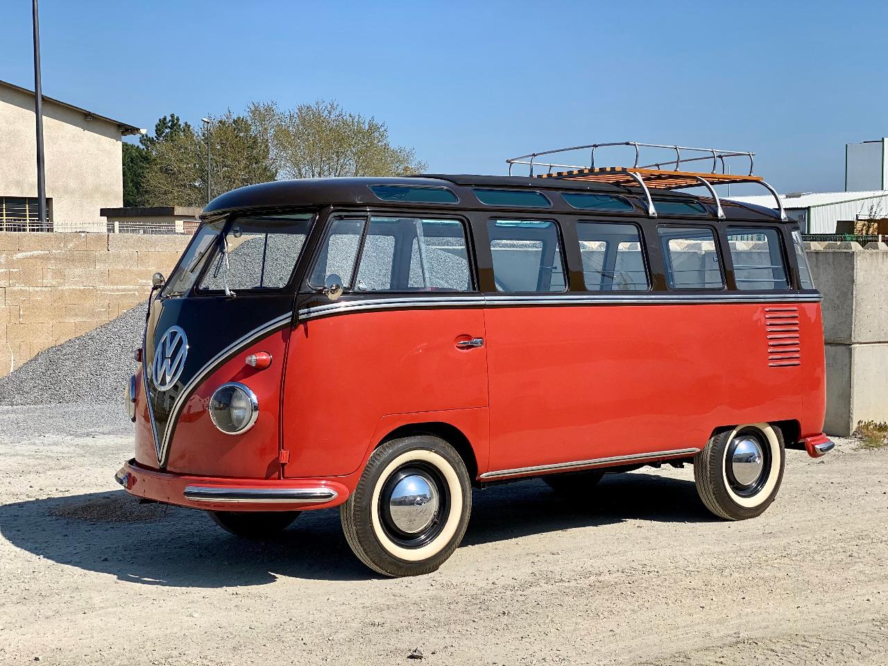 VOLKSWAGEN T1 23 windows De Luxe - 1957 LesAnciennes.com