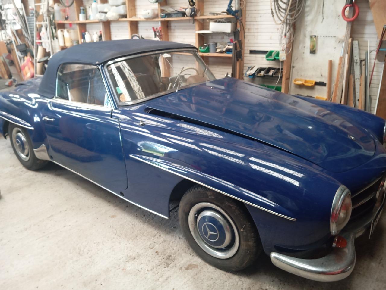 MERCEDES 190 SL CABRIOLET - 1962 LesAnciennes.com
