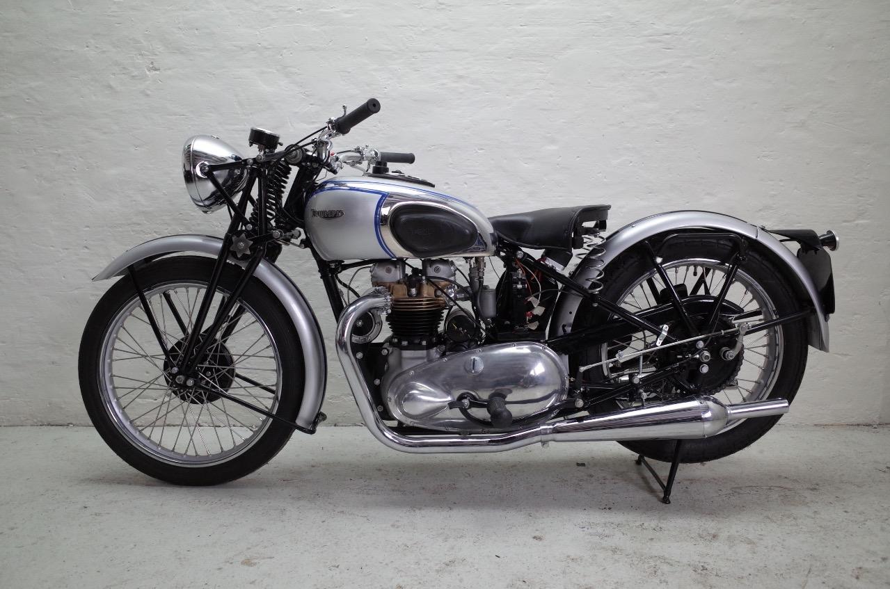 TRIUMPH Tiger 100 Bronze Head - 1939 LesAnciennes.com