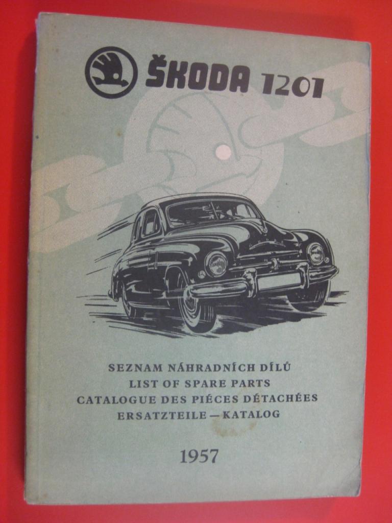 Skoda 1201, Catalogue des pièces détachées LesAnciennes.com