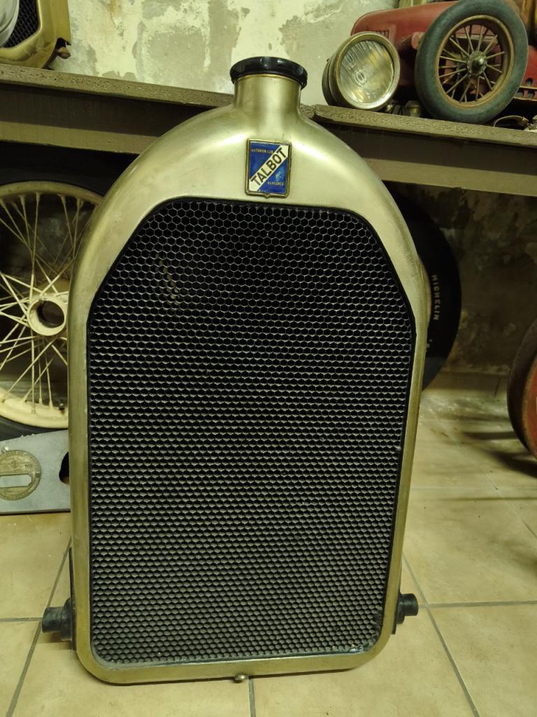 Radiateur TALBOT 10 HP LesAnciennes.com