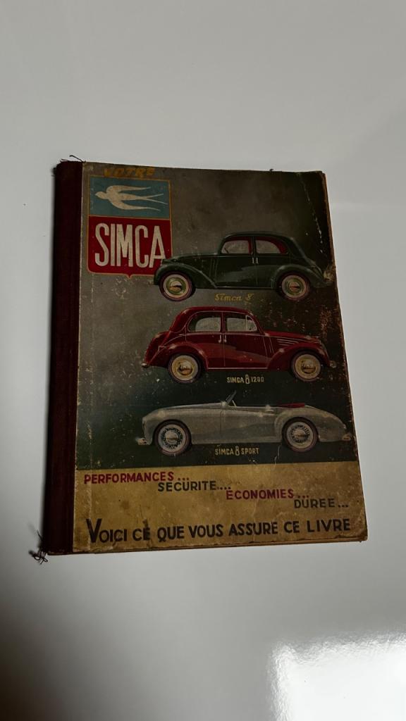 SIMCA Livret Technique LesAnciennes.com