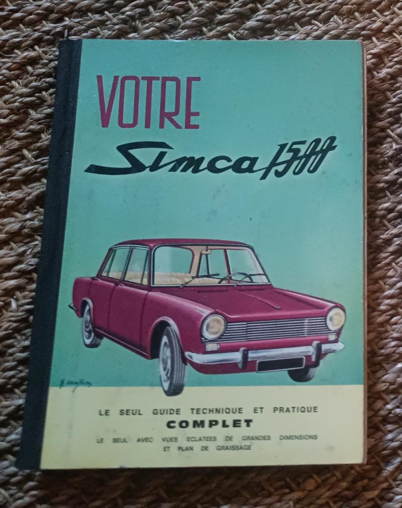 Guide technique SIMCA 1500 LesAnciennes.com