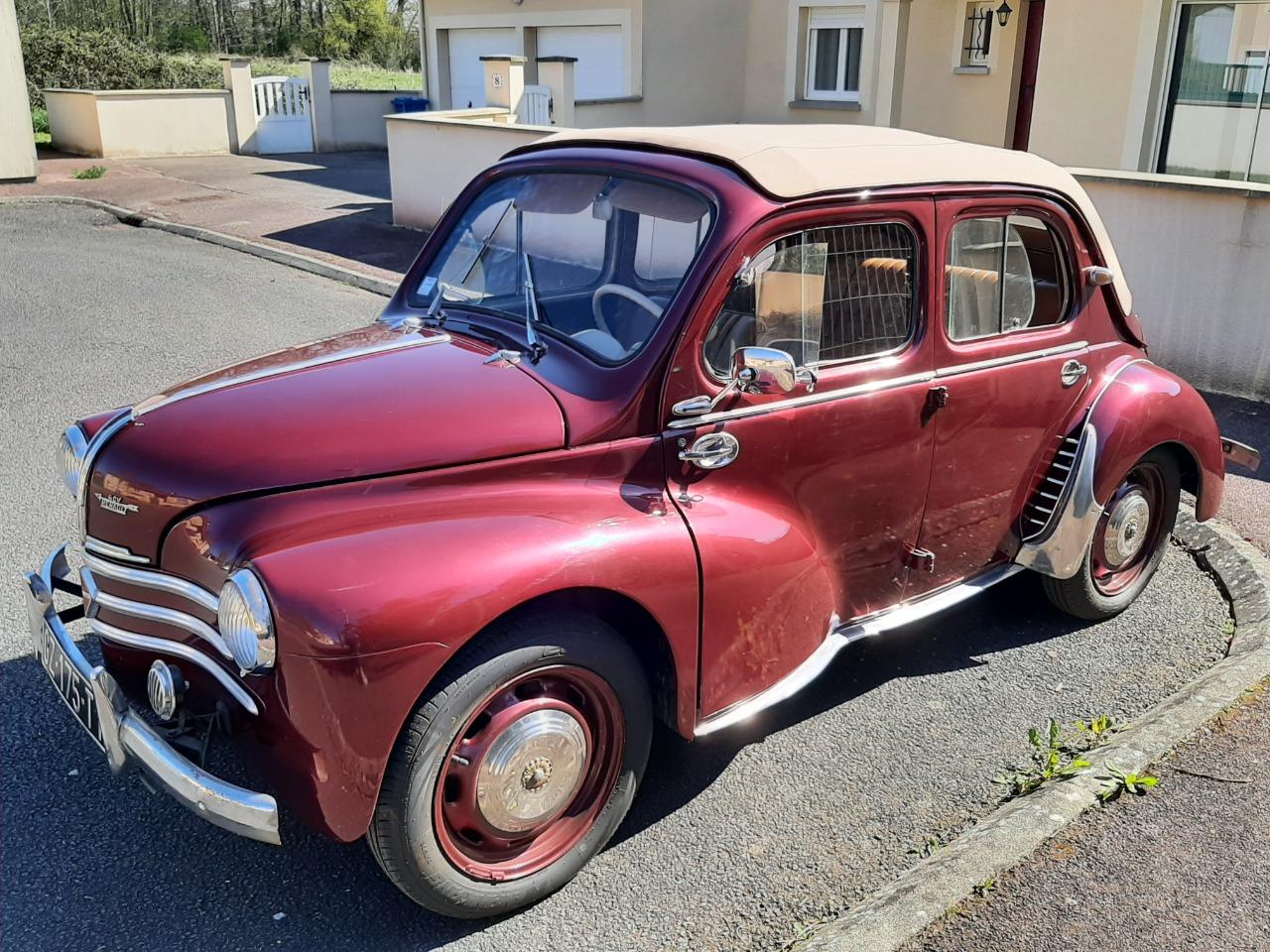 RENAULT 4CV Découvrable - 1961 LesAnciennes.com