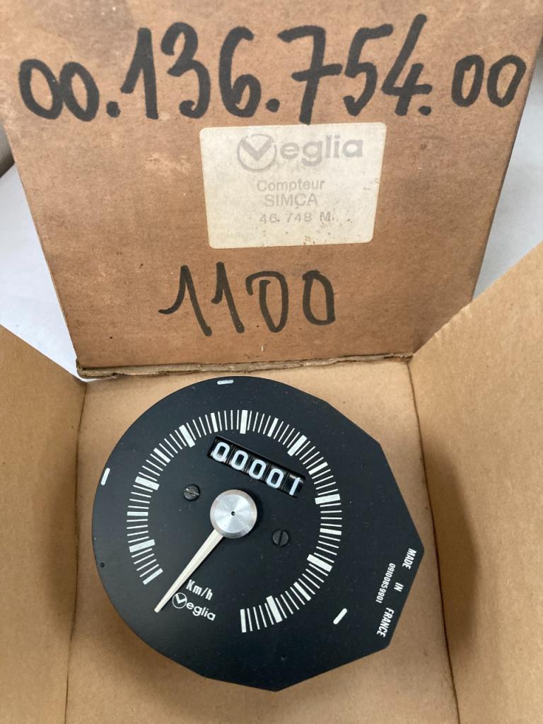 Compteur neuf VEGLIA SIMCA 1100 LesAnciennes.com
