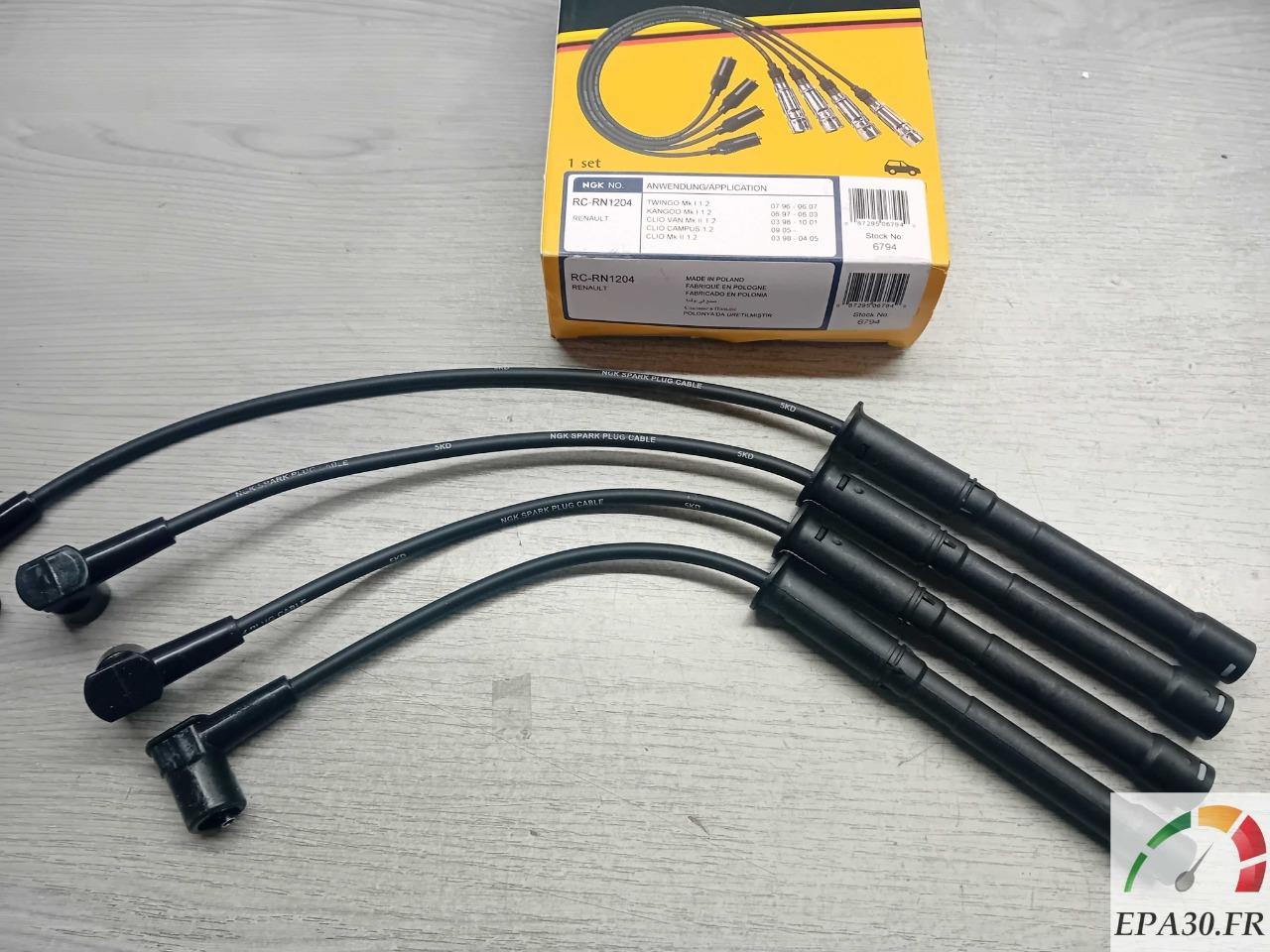 6794 – FAISCEAU ALLUMAGE CABLES RENAULT TWINGO 1 LesAnciennes.com