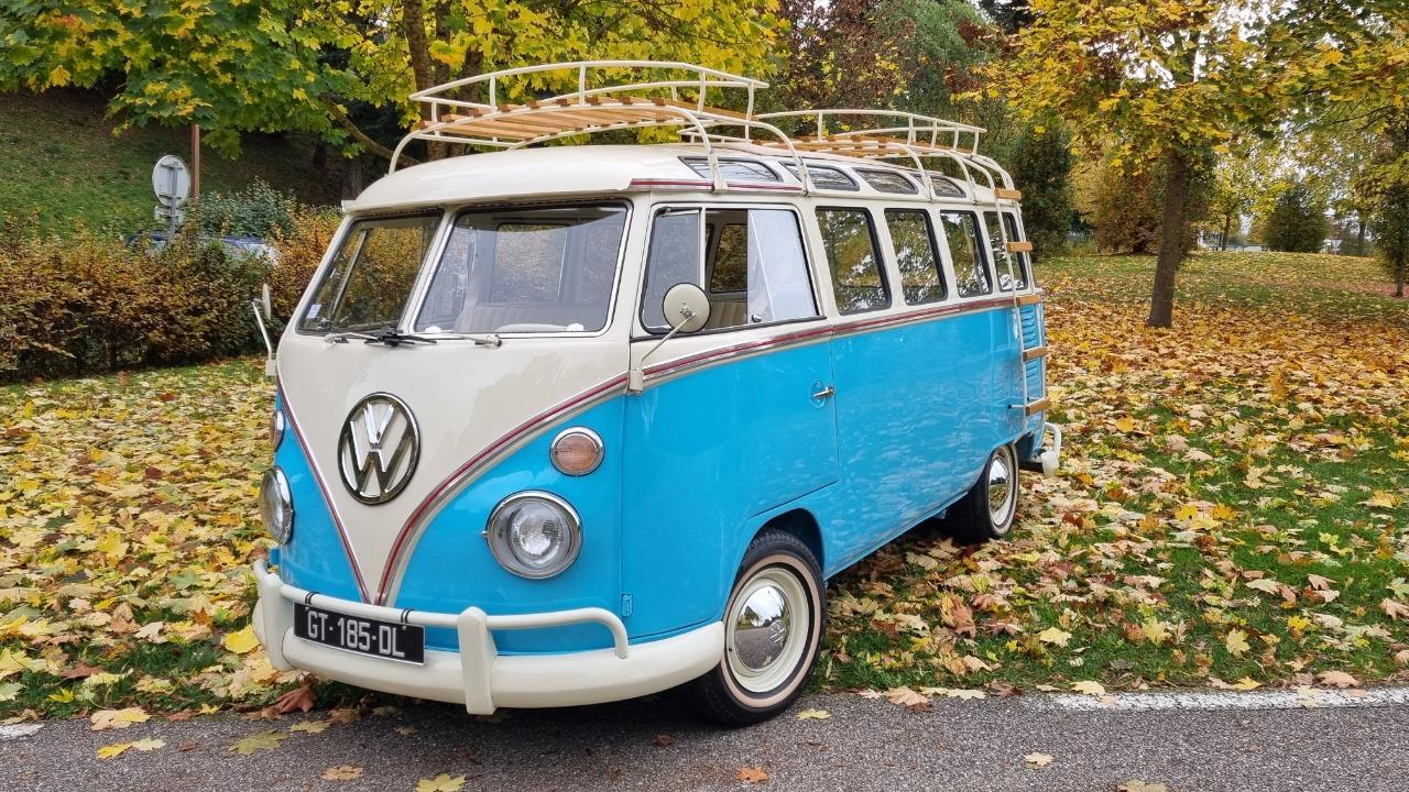 VOLKSWAGEN Combi Bus "Samba" - 1973 LesAnciennes.com
