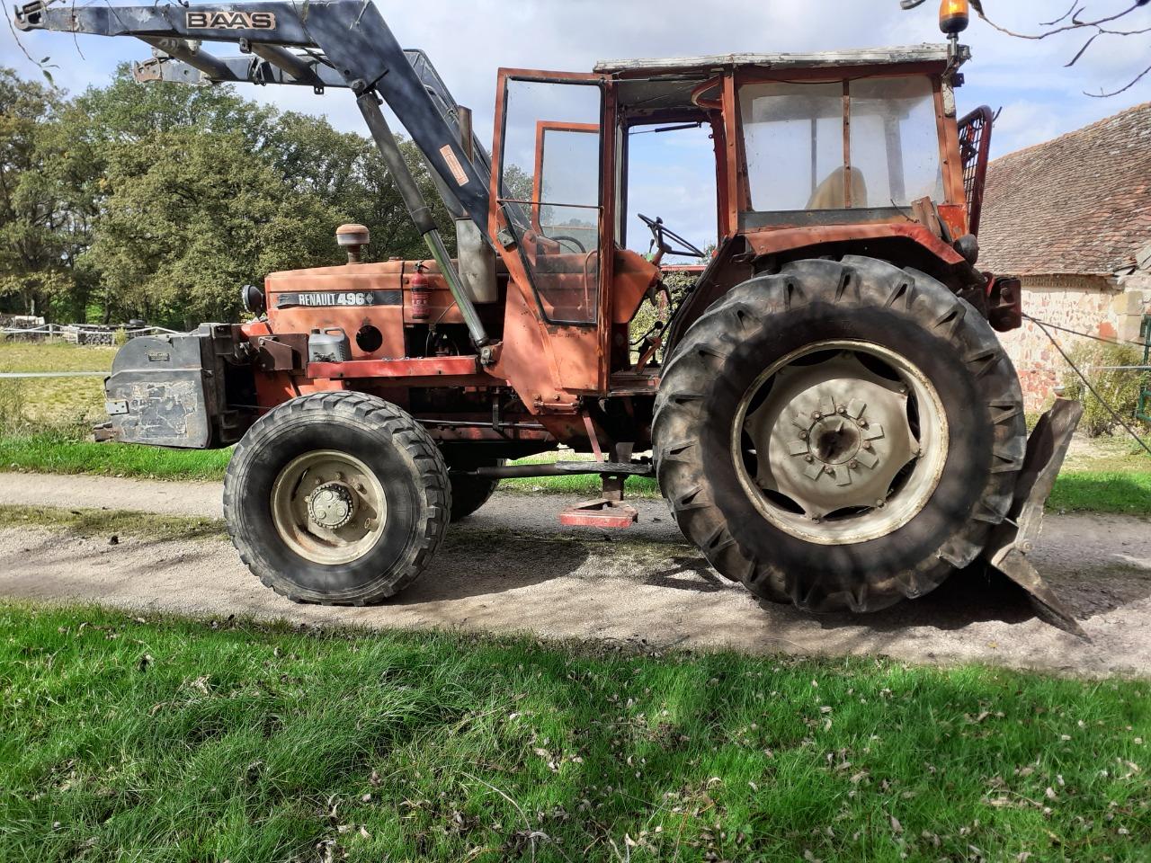 Tracteur Renault R7635/496 LesAnciennes.com