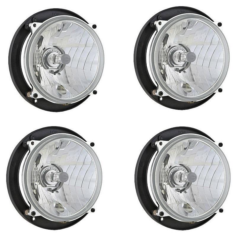 Kit 4 phares standard LesAnciennes.com