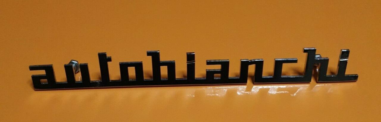 Ecriture AUTOBIANCHI Bianchina LesAnciennes.com