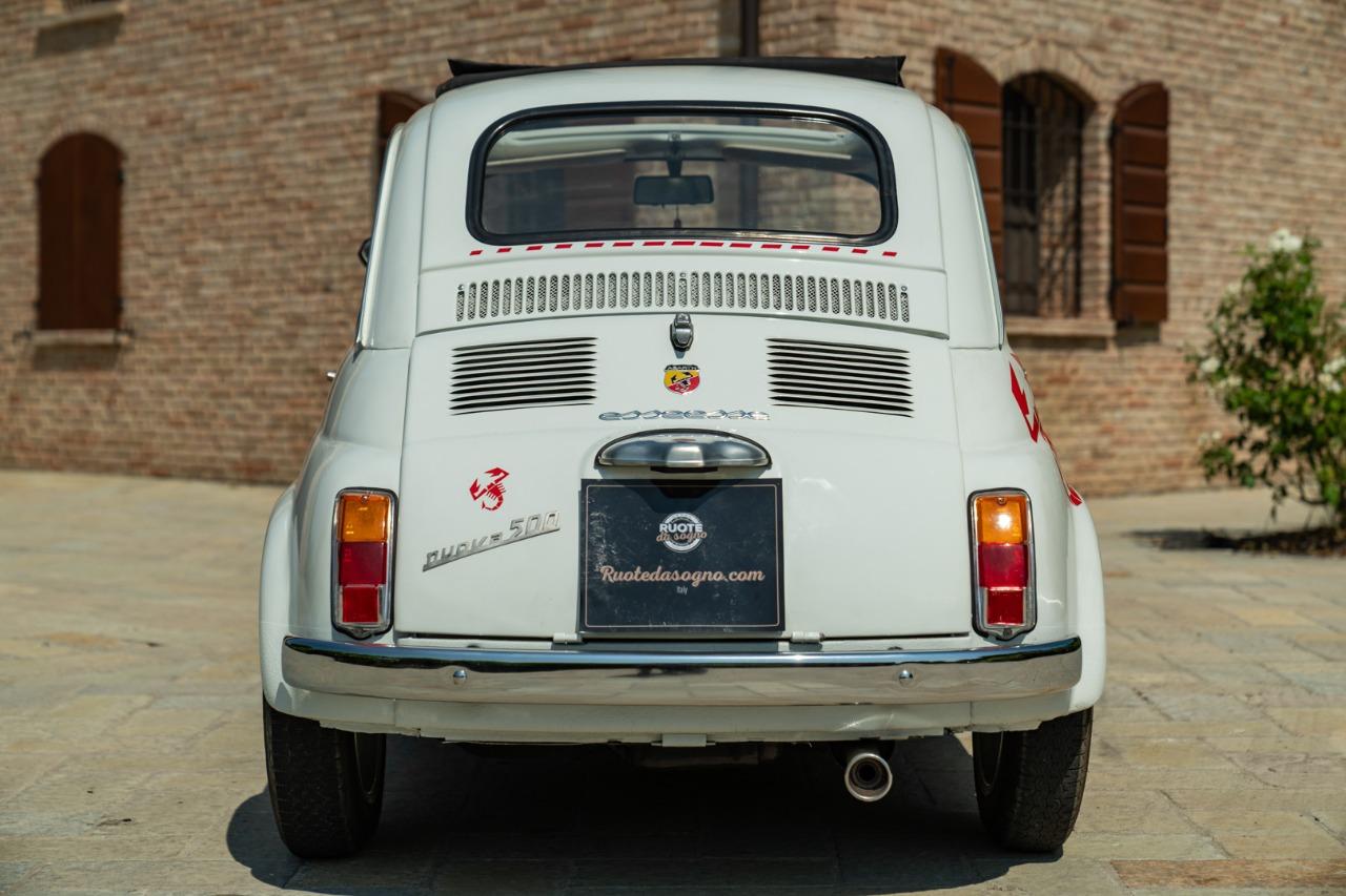 FIAT 500 REPLICA ABARTH - 1968 LesAnciennes.com