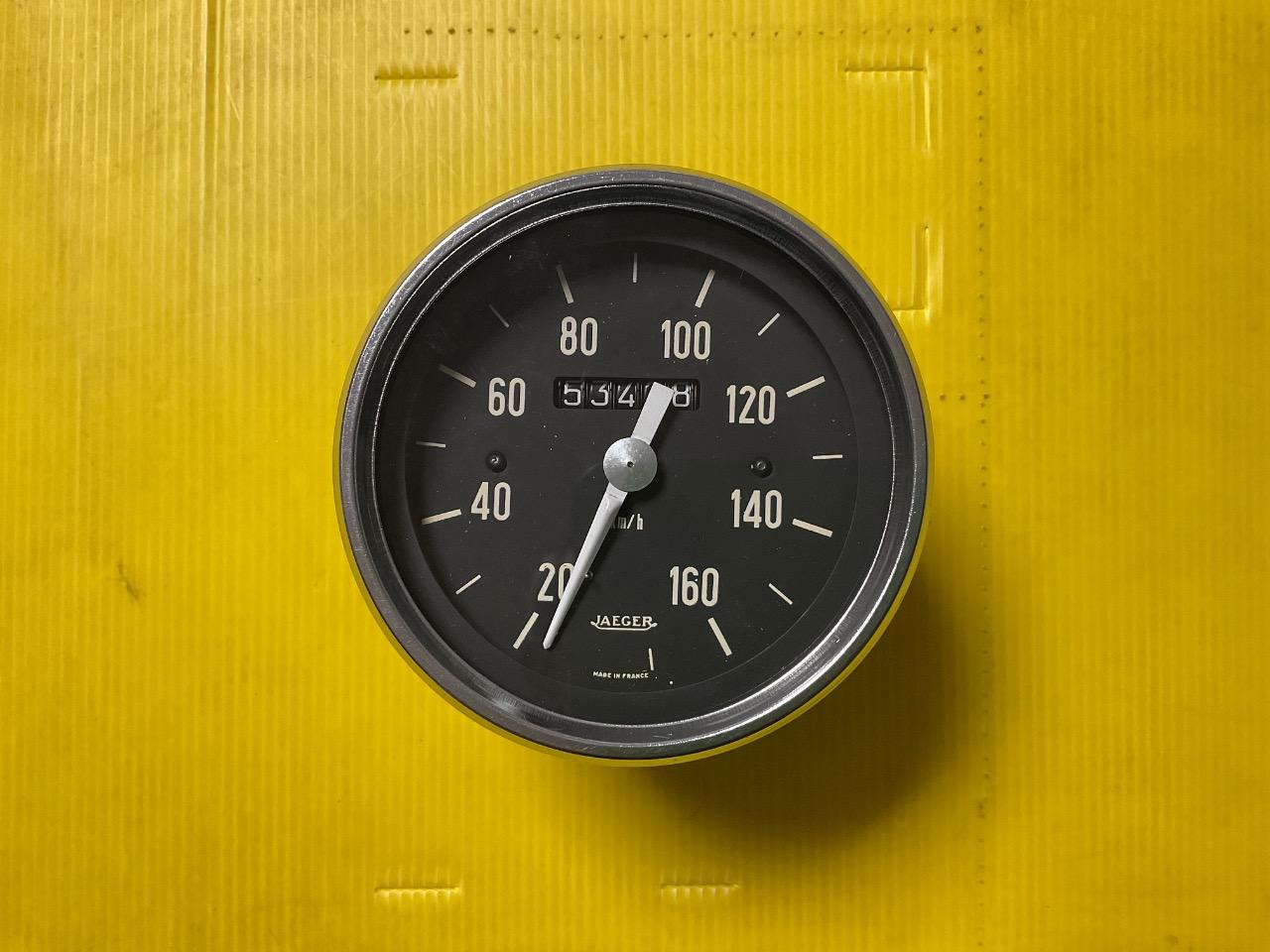 Compteur Jaeger Renault 8 r8s Floride Dauphine 4cv LesAnciennes.com