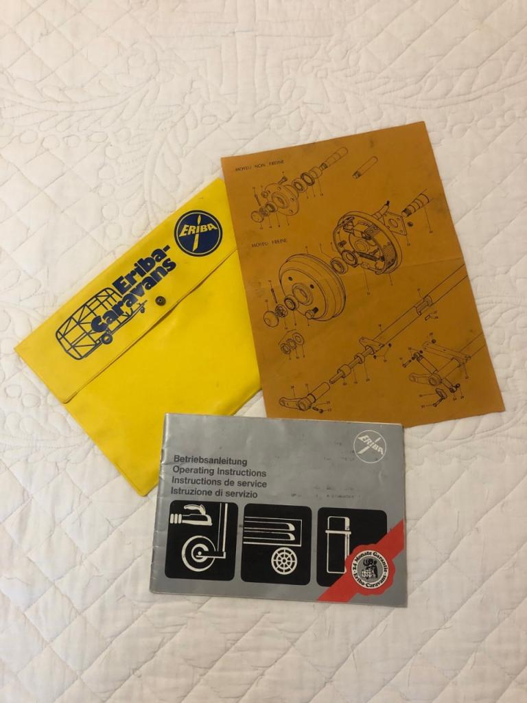 Eriba puck notice d'utilisation complète LesAnciennes.com