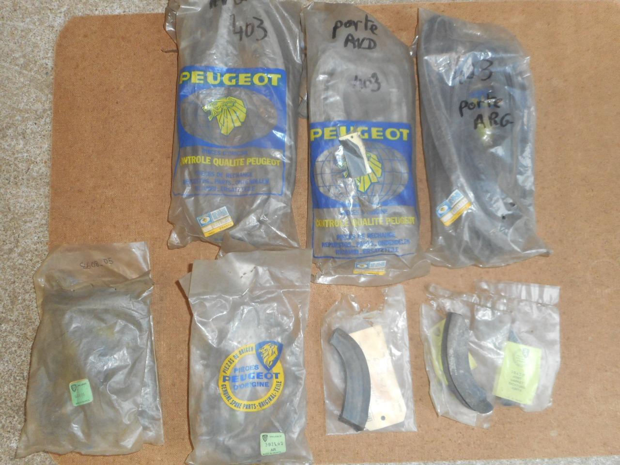 Joints de portes et d'ailes de PEUGEOT 403 berlin LesAnciennes.com