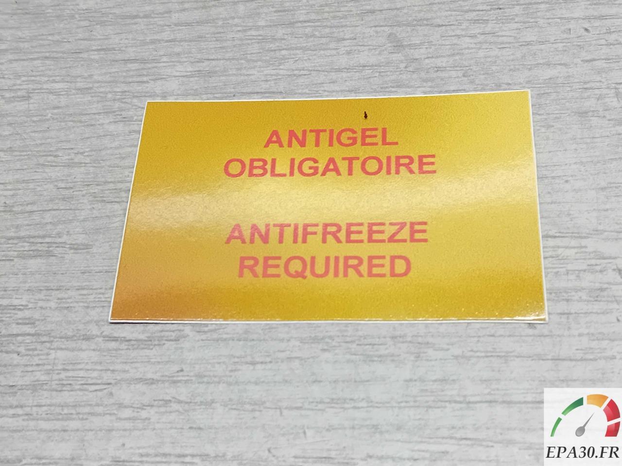 AUTOCOLLANT LAVE GLACE SIMCA 1000 RALLYE 1 2 3 LesAnciennes.com