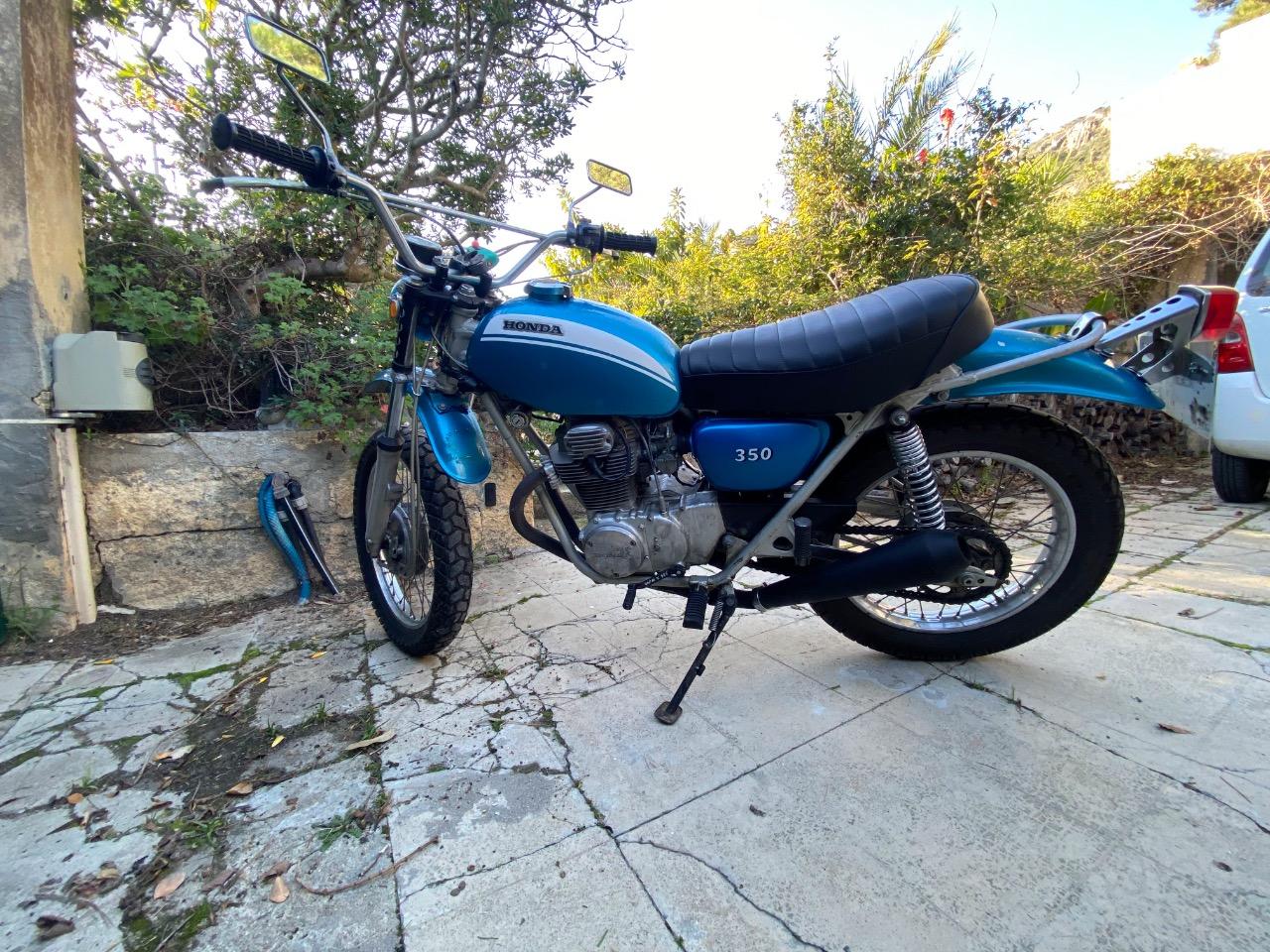 HONDA SL 350 K1 - 1972 LesAnciennes.com