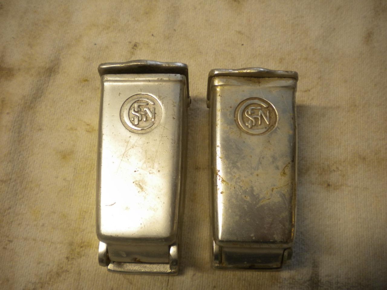 2 cendriers anciens SNCF wagon vintage LesAnciennes.com