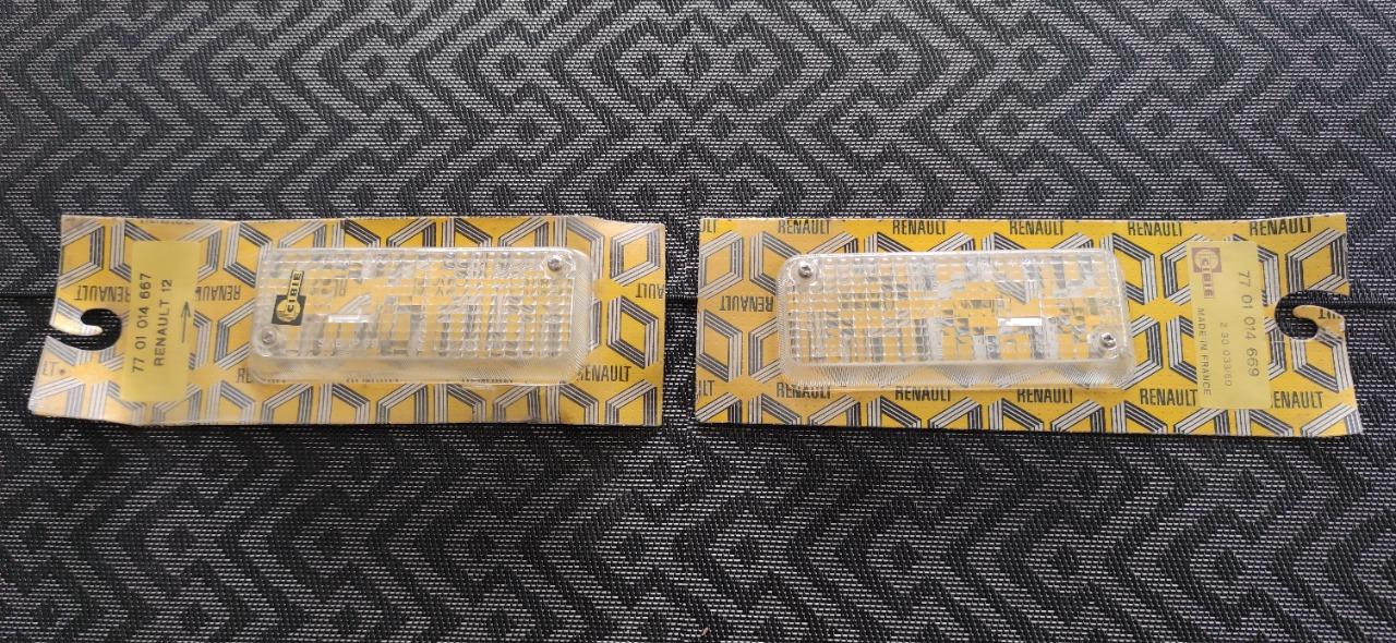 Cabochons clignotants RENAULT 12 (R12) série 1 LesAnciennes.com