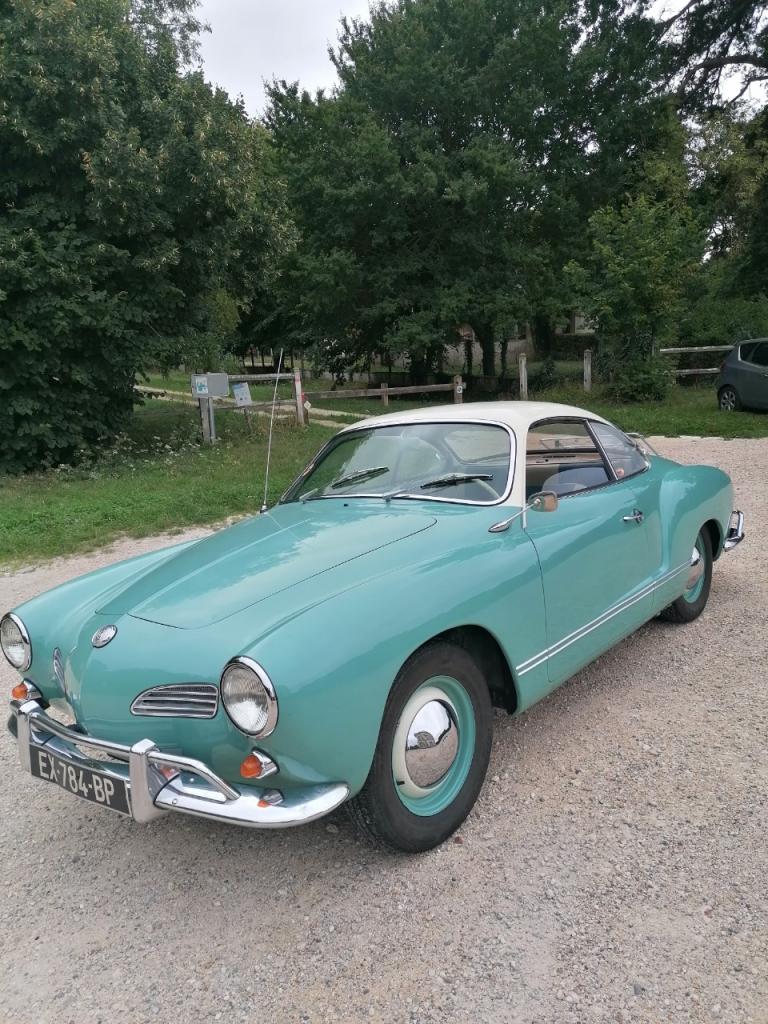 VOLKSWAGEN Karmann Ghia TYPE 14 - 1961 LesAnciennes.com