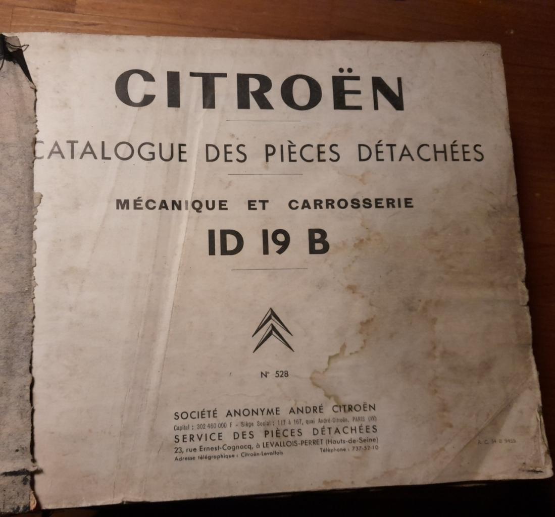 Citroën 19B - Catalogue de pièces détachées LesAnciennes.com
