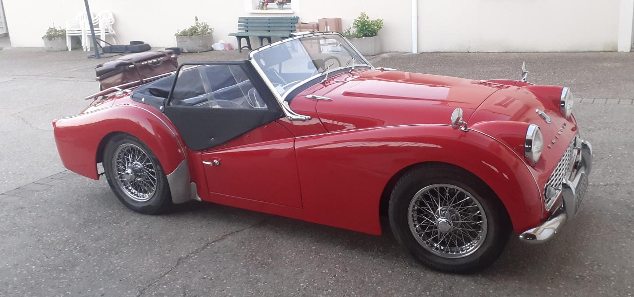 TRIUMPH TR3A - 1960 LesAnciennes.com
