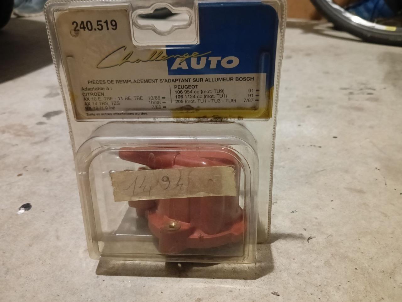 Tête d’allumeur + doigt pour 205/309 GTI, etc LesAnciennes.com