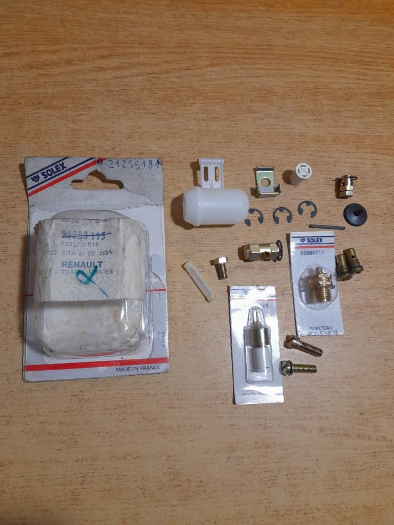 Kit accessoire carburateur Renault 18 trafic I LesAnciennes.com