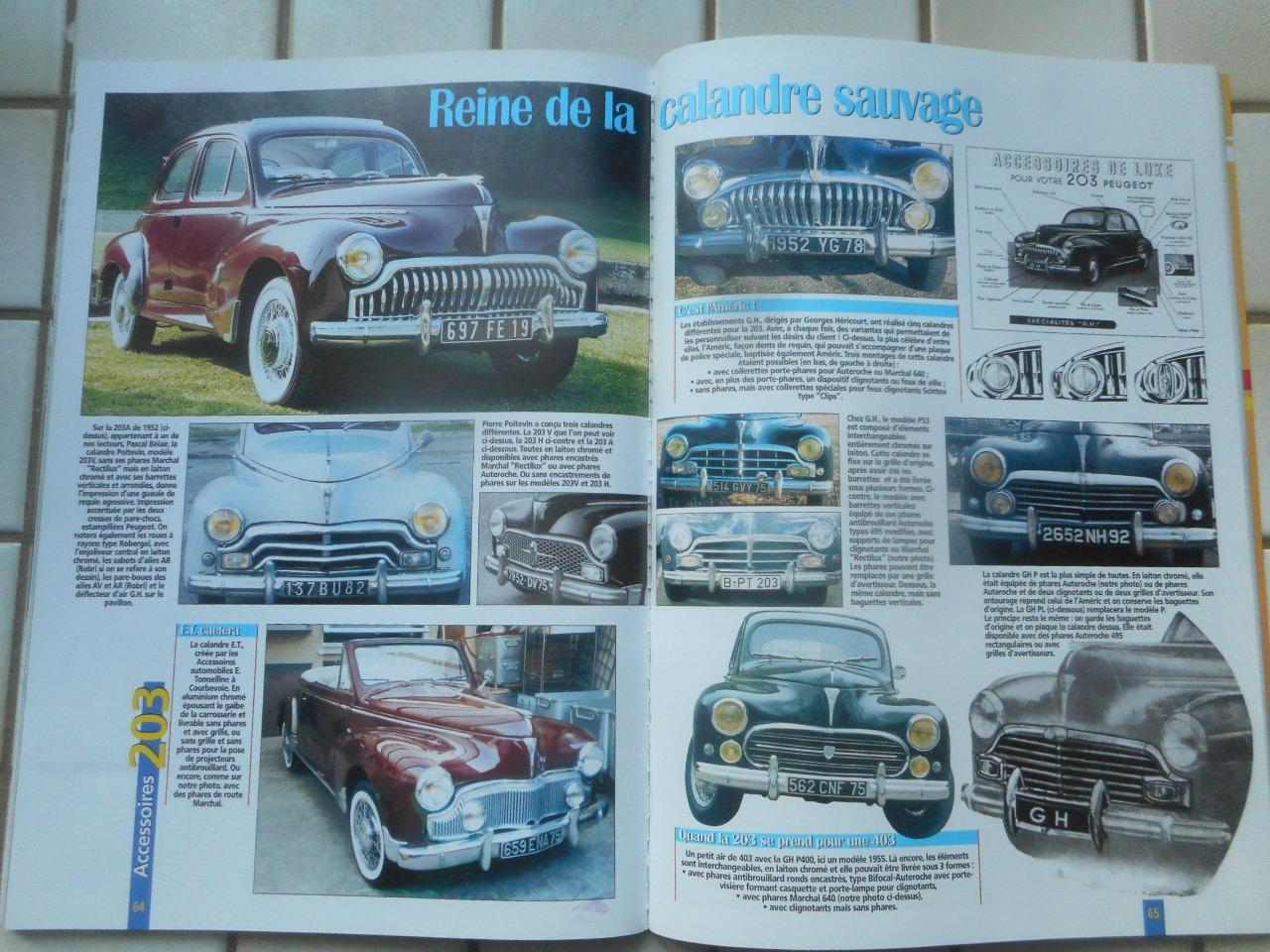 Recherche calandre chromée de PEUGEOT 203 LesAnciennes.com