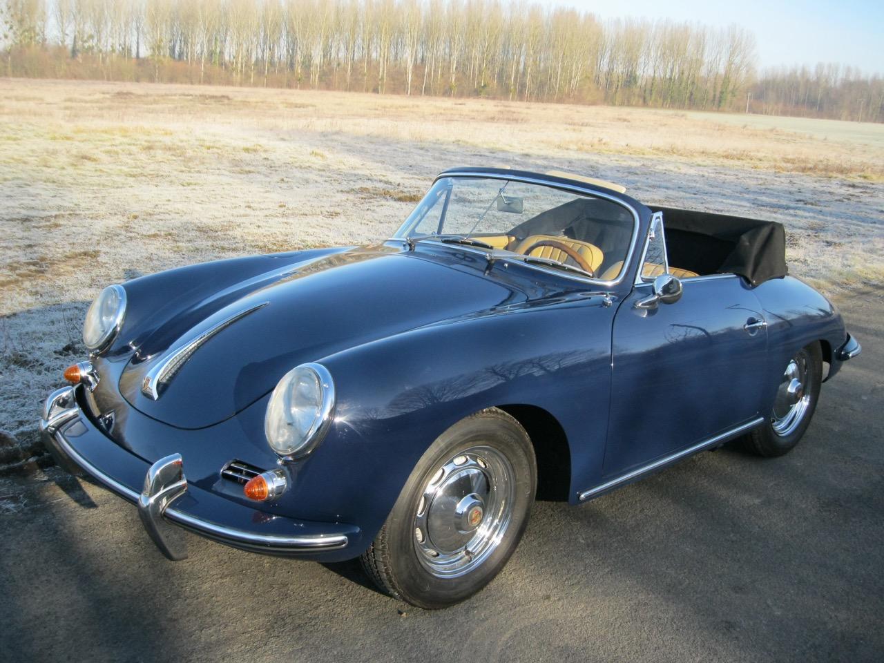 PORSCHE 356 B cabriolet - 1963 LesAnciennes.com