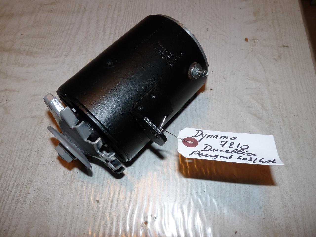 Dynamo Ducellier 7210 PEUGEOT 403/404 Essence LesAnciennes.com