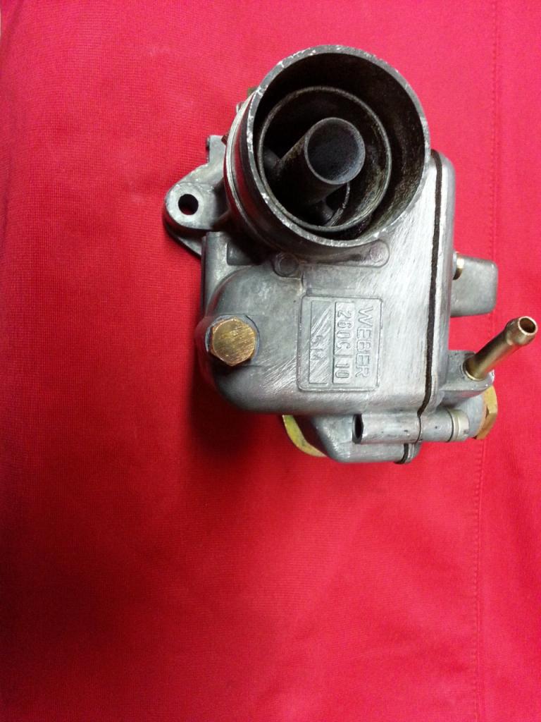 FIAT 500 G Carburateur weber 26 oc pour Bianchina LesAnciennes.com