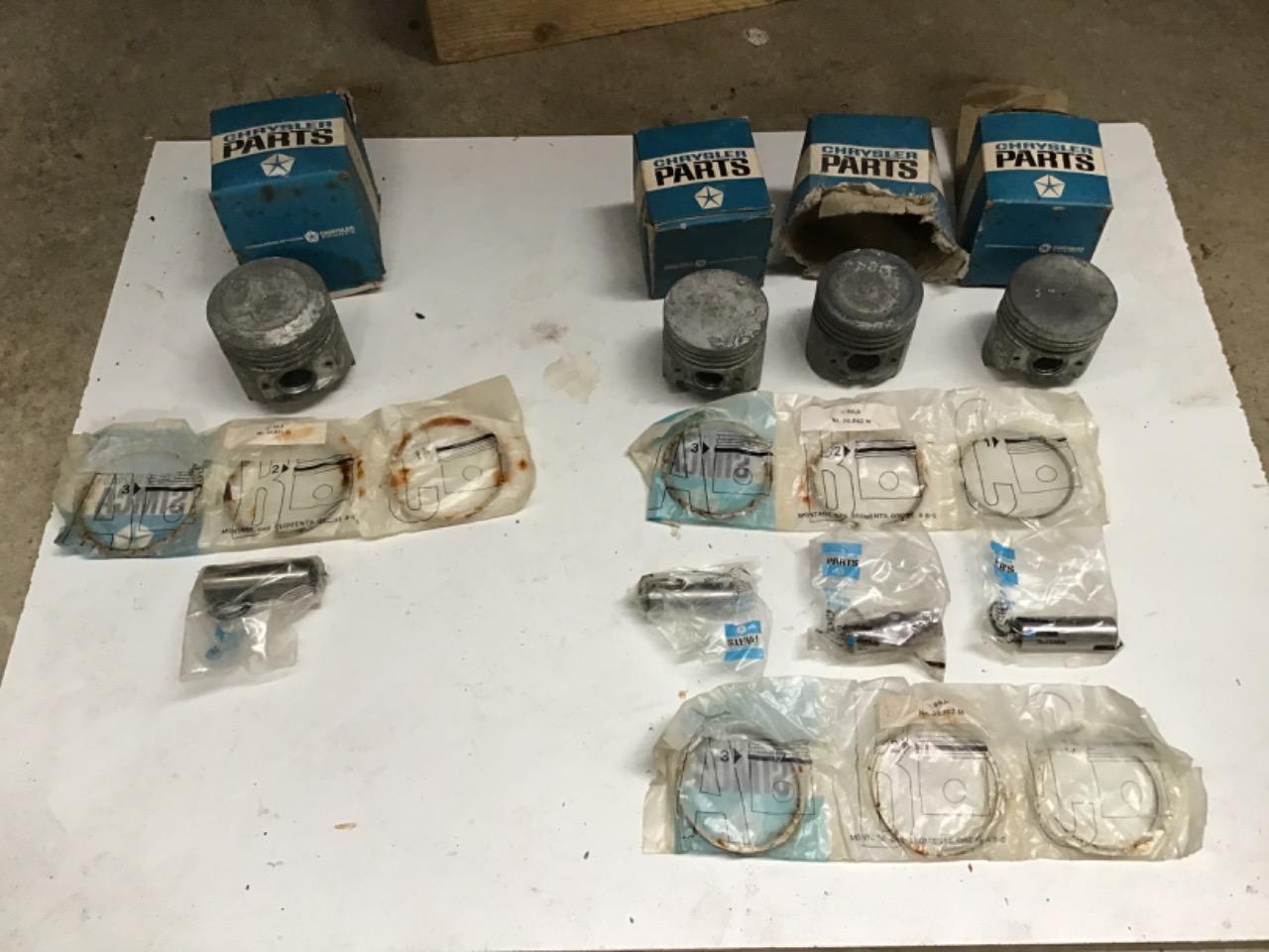 PISTONS SEGMENTS NEUFS CHRYSLER LesAnciennes.com