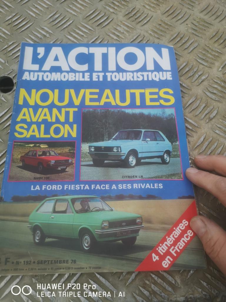 Revue nouveautés avant salon 1977 LesAnciennes.com