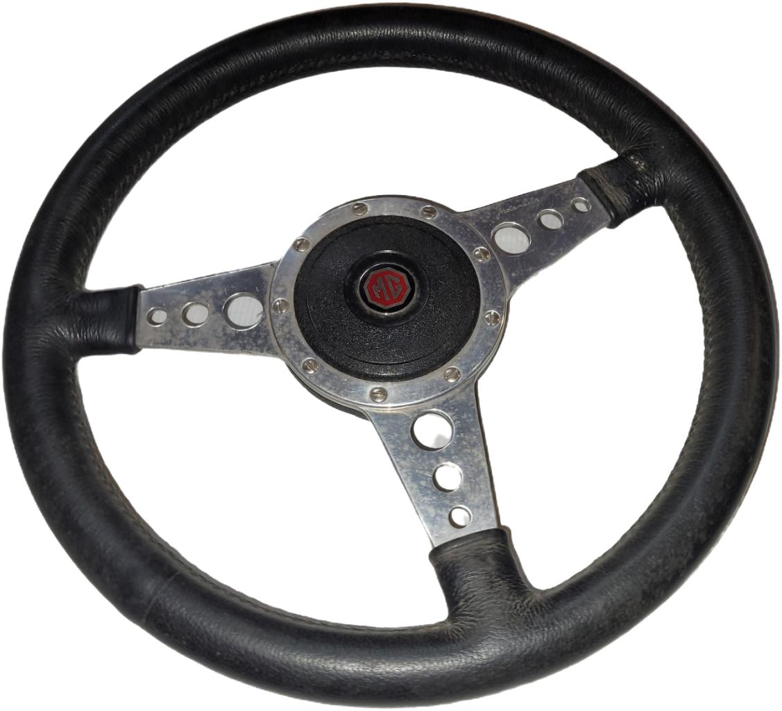 VOLANT MOTOLITA CUIR MG MGB B GT LesAnciennes.com