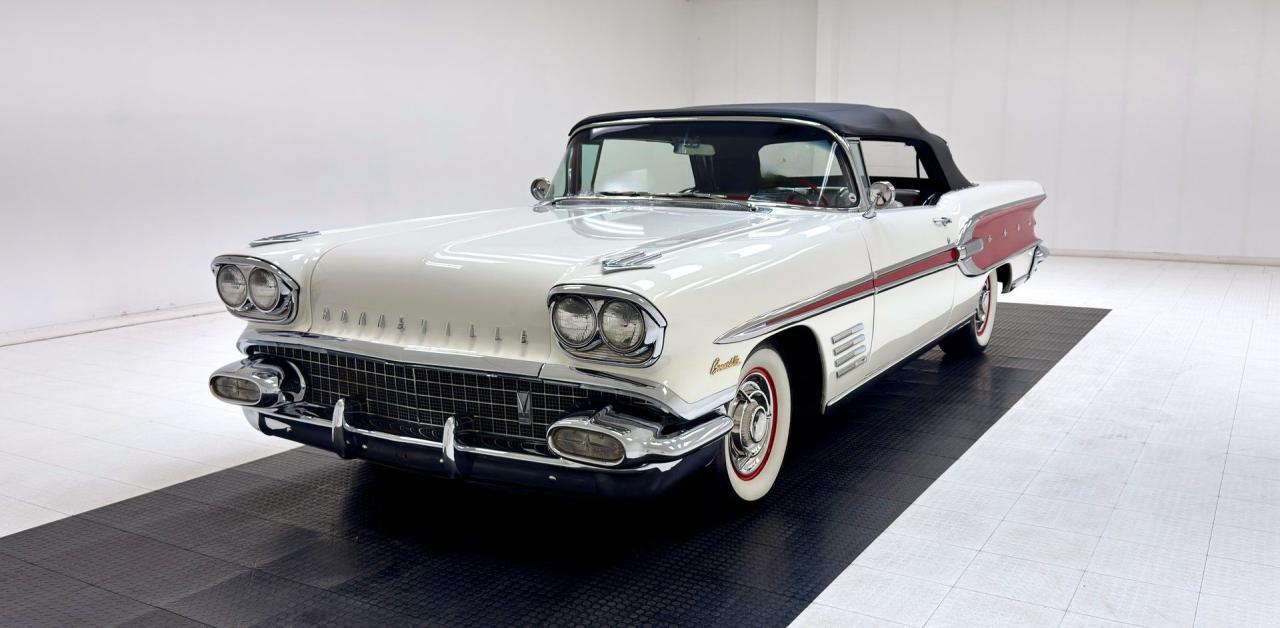 1958 Pontiac Bonneville Convertible LesAnciennes.com