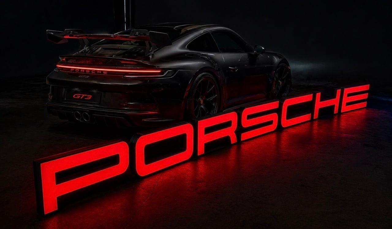 2000-2005 Porsche Dealer Sign LesAnciennes.com