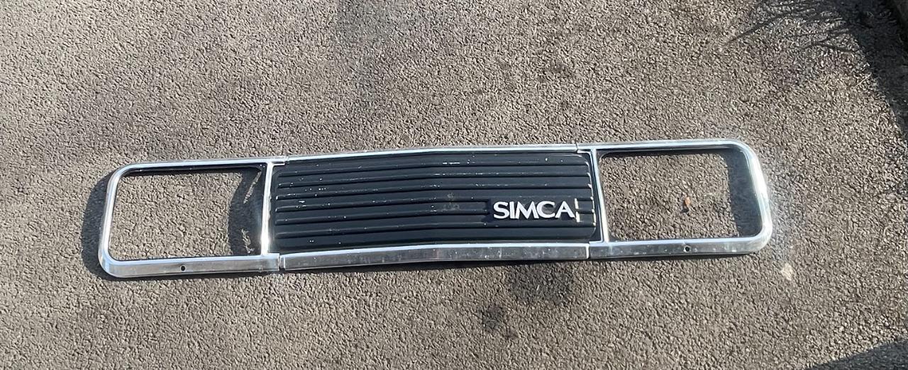 Calandre SIMCA 1000 RALLYE 1 2 3 1005/6 LesAnciennes.com