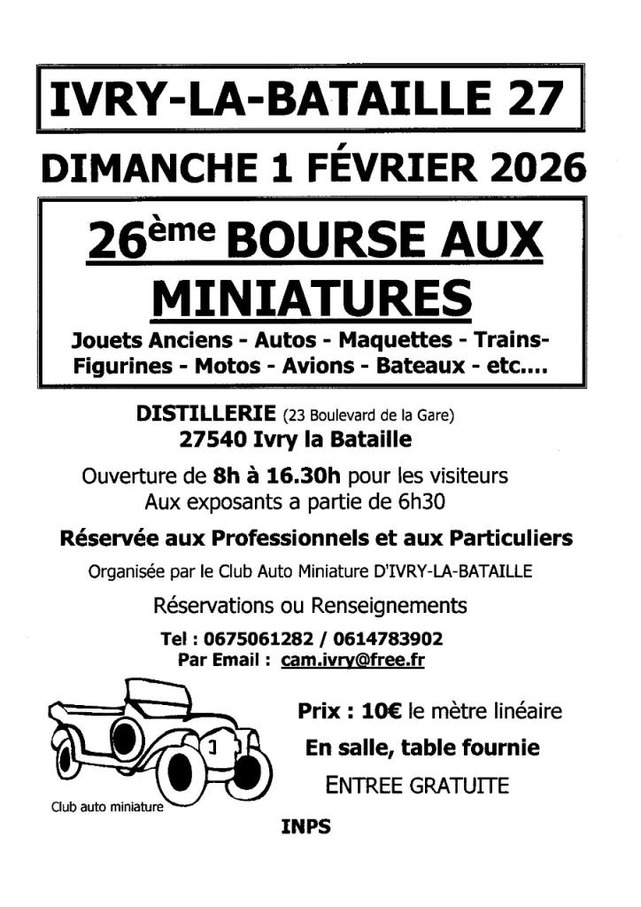 26e Bourse aux miniatures et jouets anciens LesAnciennes.com