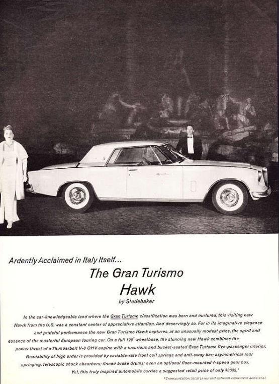 1962 STUDEBAKER Hawk Gran Turismo, foto 9