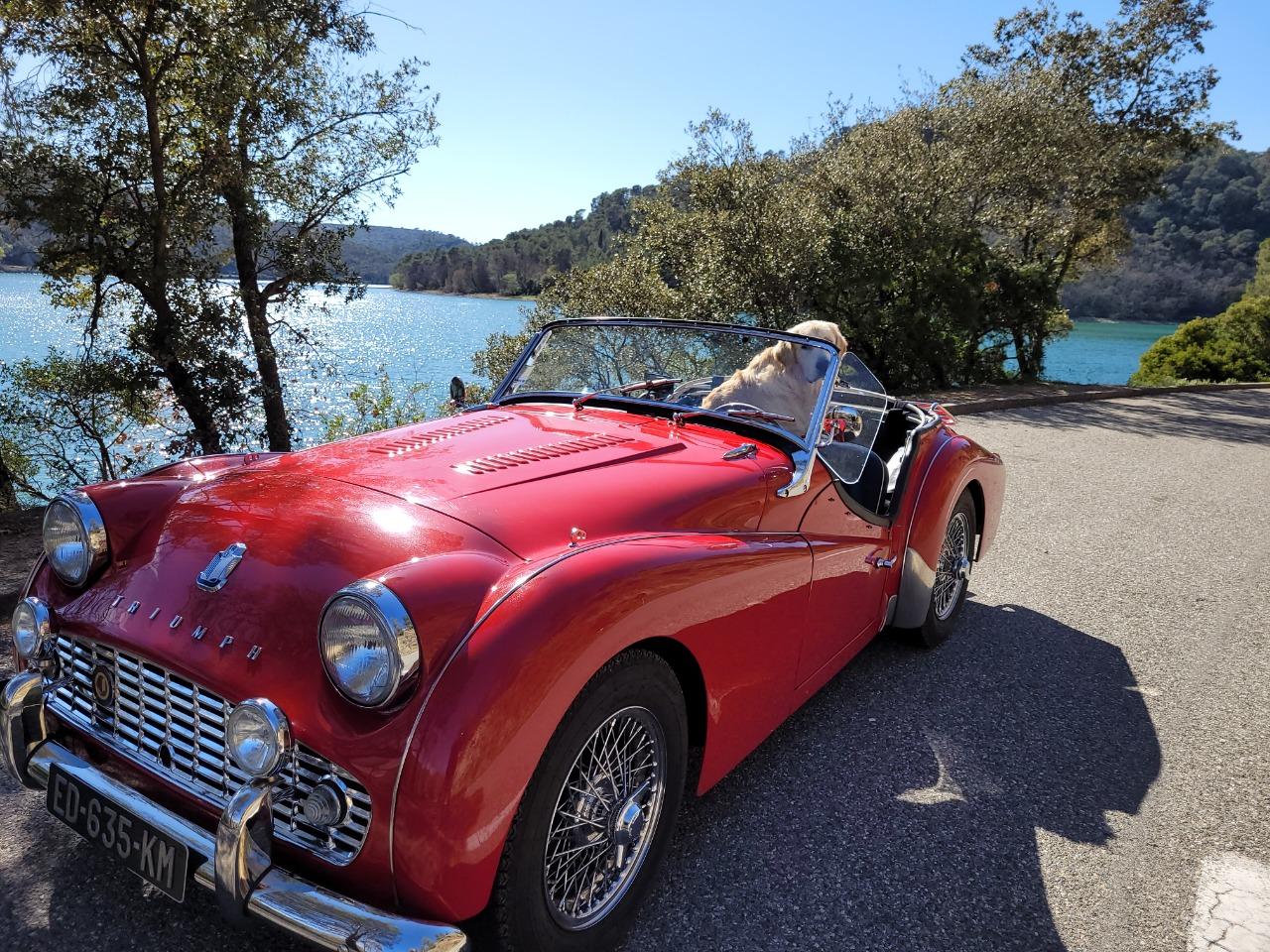 TRIUMPH TR3A TCF - 1962 LesAnciennes.com